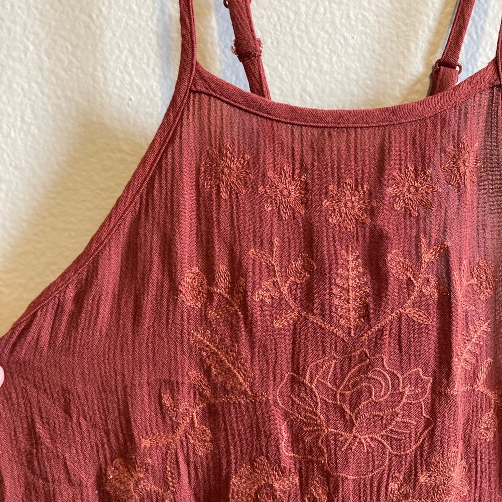 Rust summer dress - Picture 7 of 7